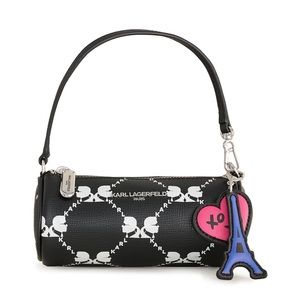 Karl Lagerfeld Adele Mini Barrel Bag